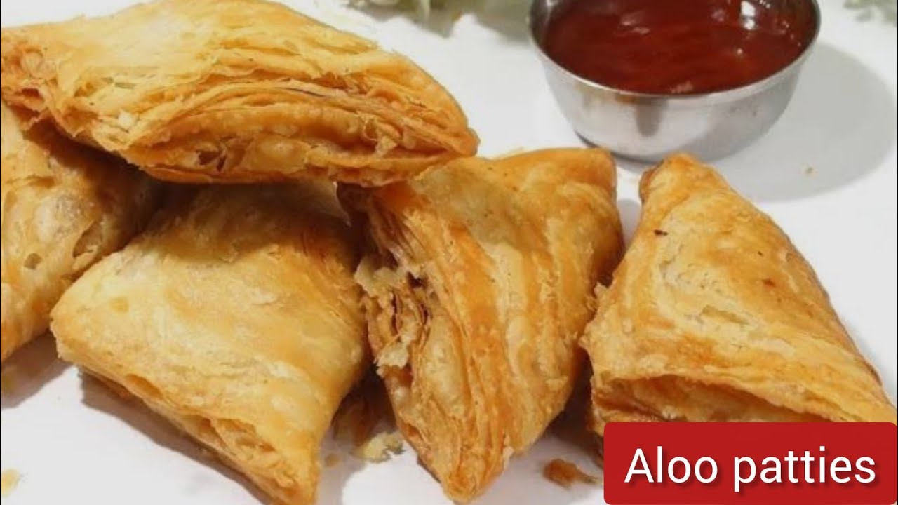 Crispy aloo pff patties for Aftar। Without oven। Ramzan special puff patties recipe