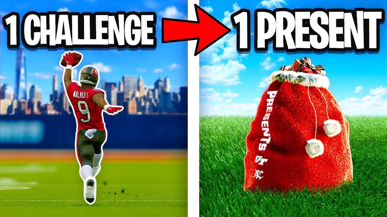 Complete The Challenge = Open A Present