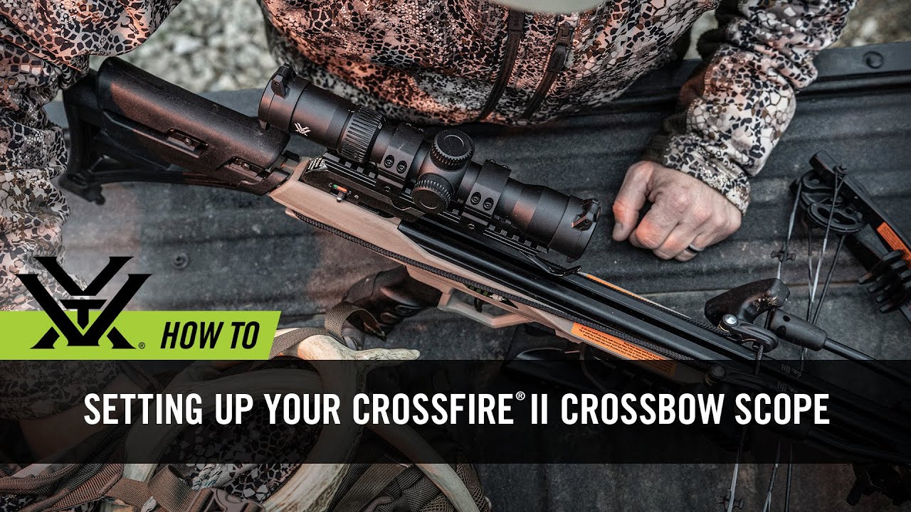 Настройка комплекта прицела для арбалета Crossfire® II