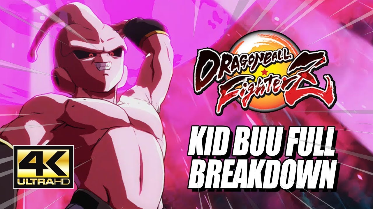 KID BUU - Specials, Supers, Combos & Breakdown: DragonBall FighterZ