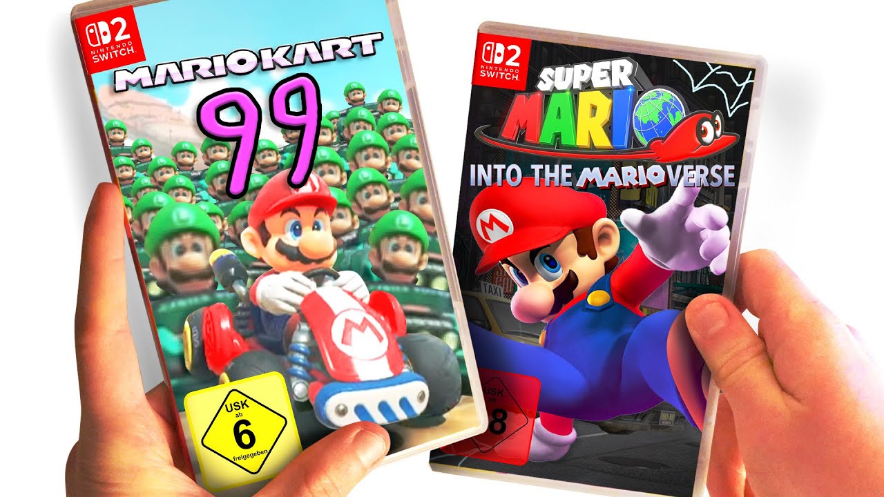 FAKE Switch 2 Spiele, bevor Nintendo etwas ankündigen konnte :)