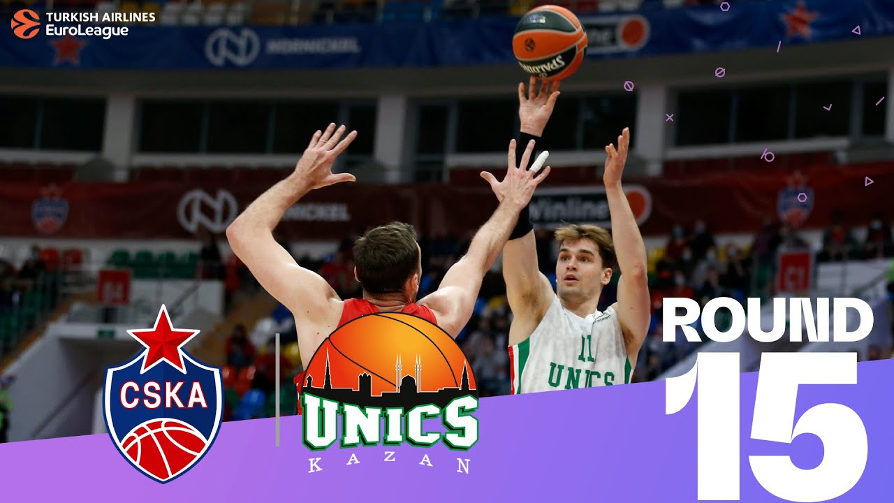 UNICS ties three-point record and crushes CSKA! | Round 15, Highlights | Turkish Airlines EuroLeague