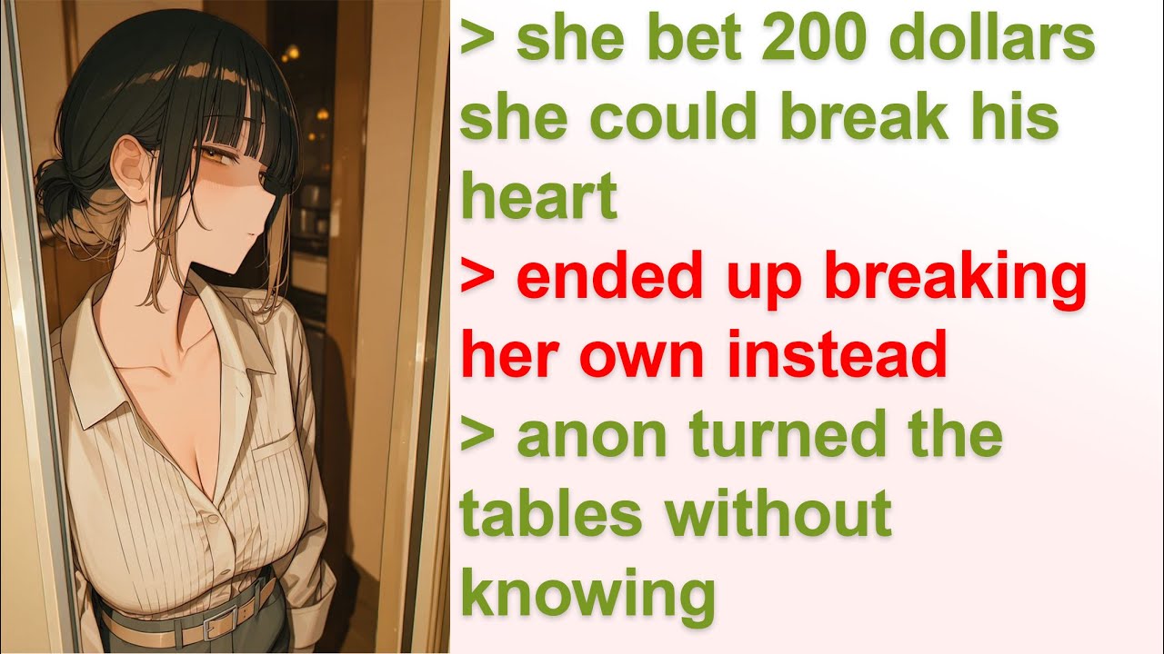 She Pretended to Love Me Just to Win a Bet | 4chan Greentext Stories