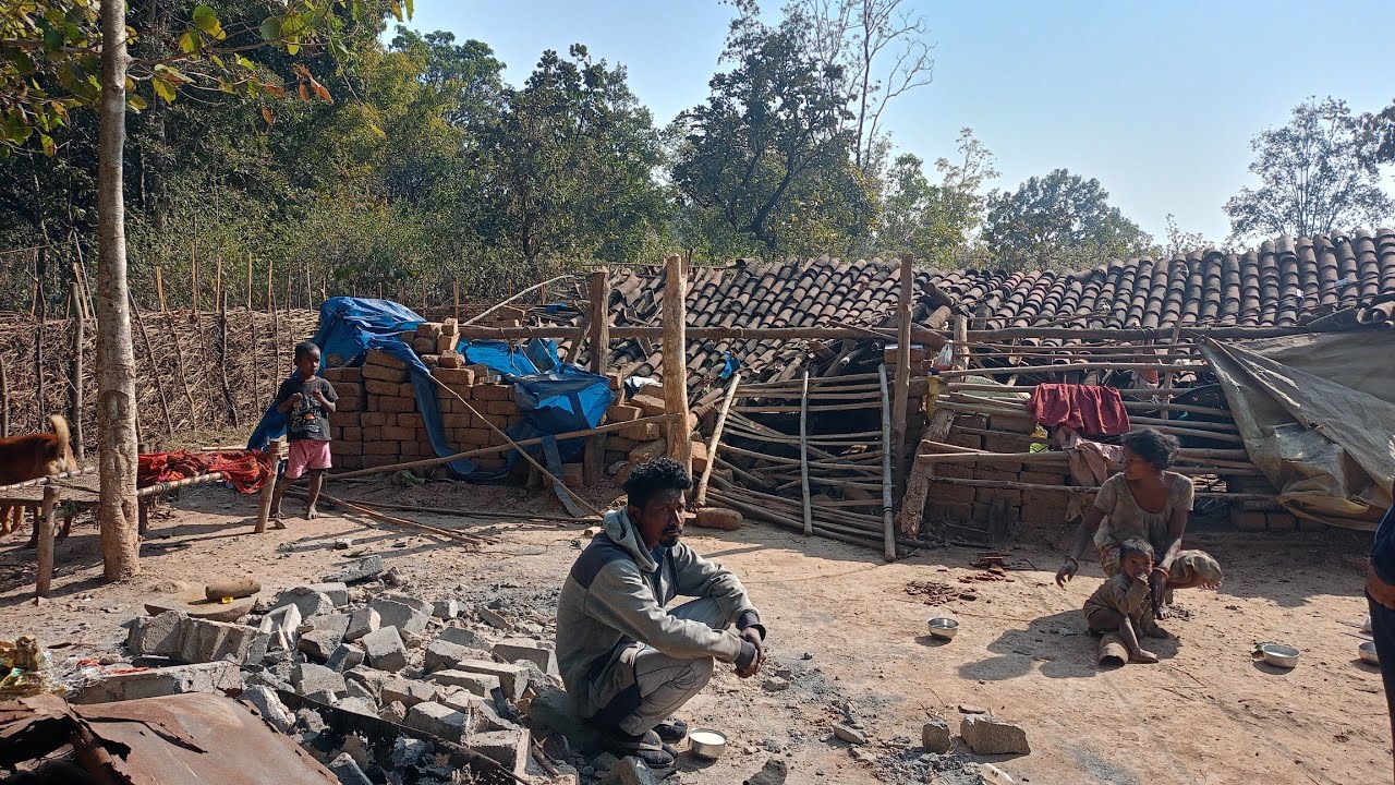 6 लोग सोए थे... सब चौपट || टोन्टो प्रखण्ड के नीमडीह गांव में हाथी @MASKALNEWS 