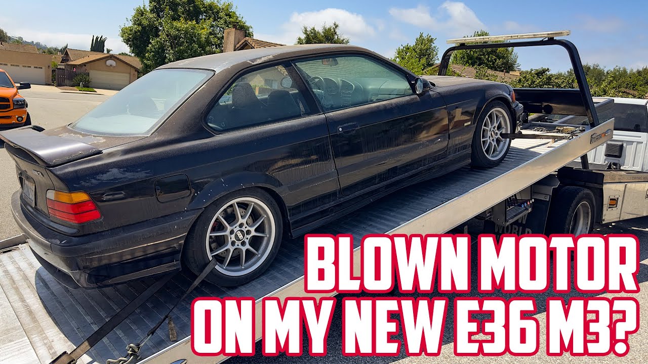 Saving a Supercharged BMW E36 M3 from rotting away! Project restoration