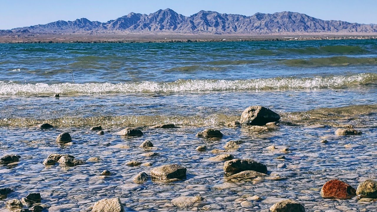 Minivan Camping On The Beach At Lake Havasu State Park | Great hike and beautiful campground.