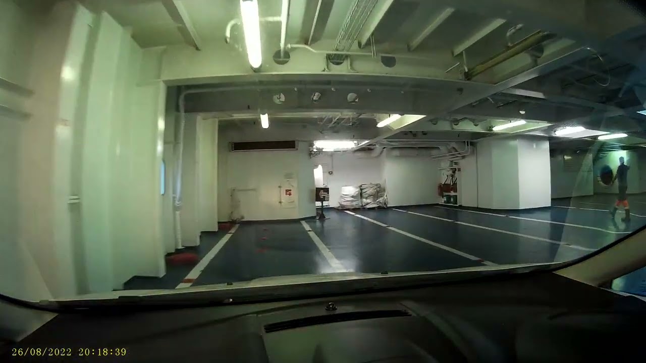 Ferry boarding - Portsmouth to Saint-Malo