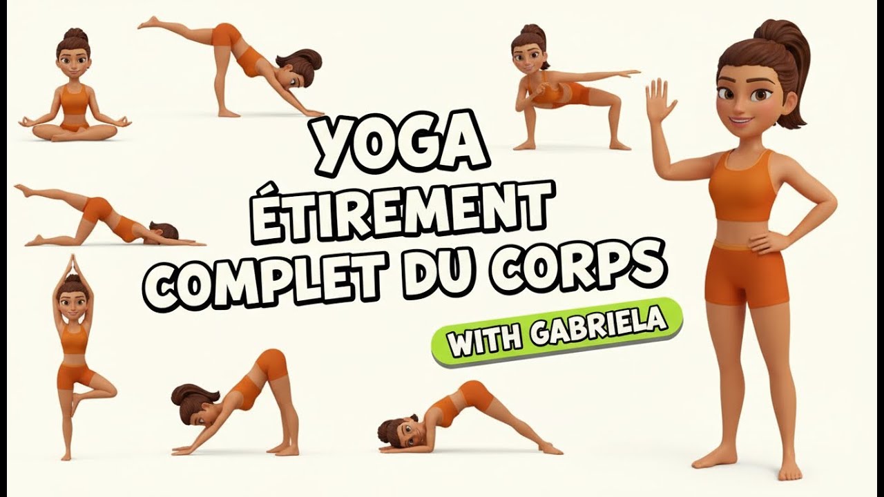 Yoga corps entier pour enfants | Gabriela x KPop Demon Hunters