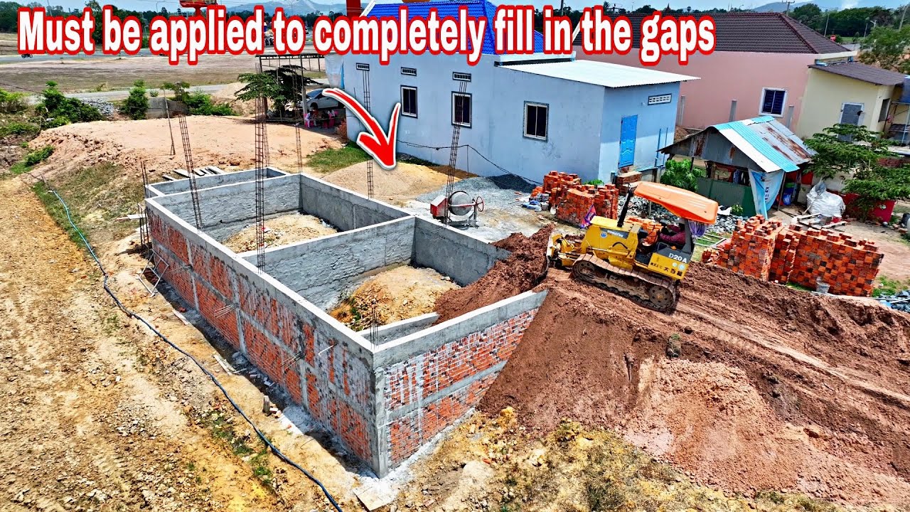 The new project will be implemented to fill the gaps completely and build people's houses quickly