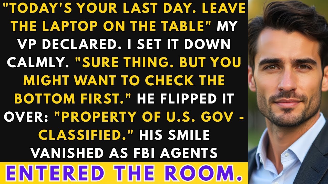 My VP Fired Me—He Didn't Know My Laptop Was Federal Property | Office Revenge