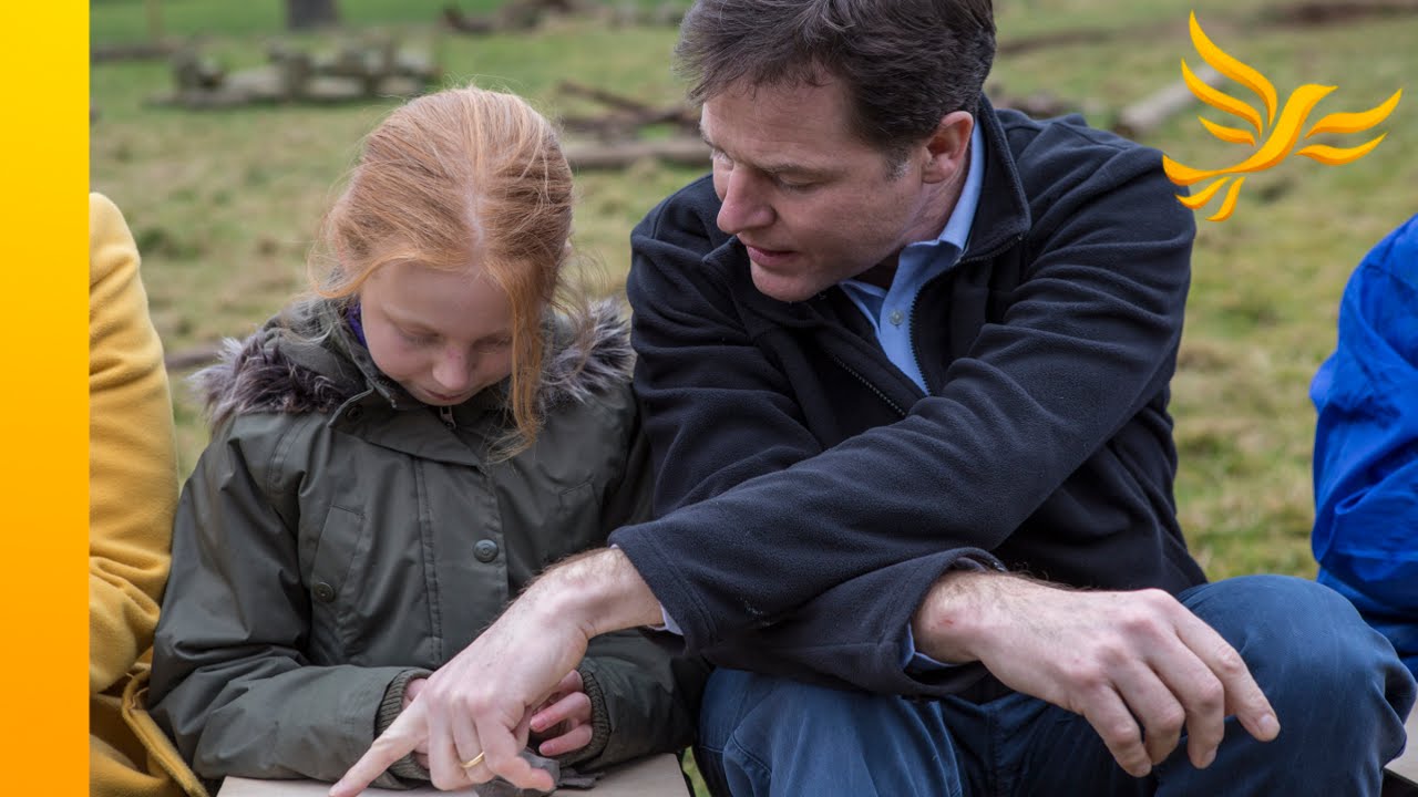 Nick Clegg joins Botley School's Forest Class