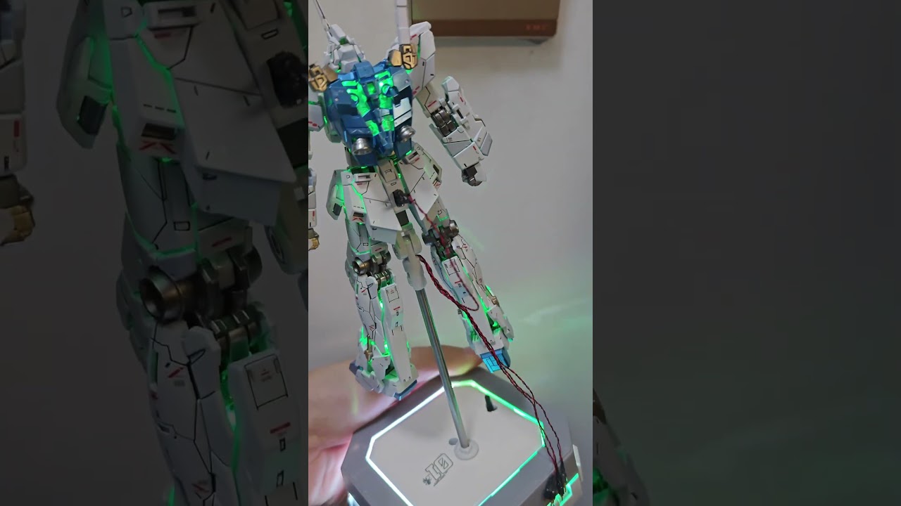 Unicorn Gundam LED Mod. #gundam #gundammodel #modelmaking #gunpla