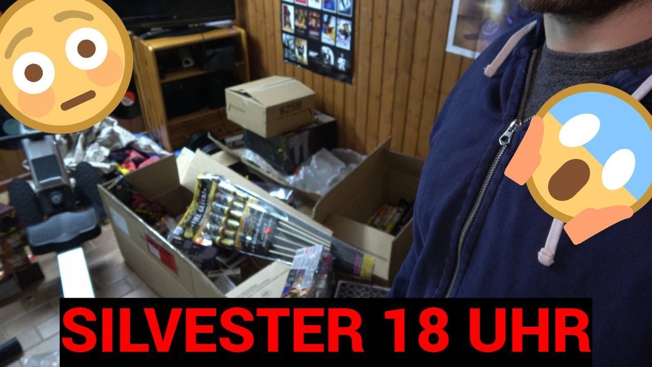 SILVESTER VORFREUDE TEIL 2 || 18 Uhr Silvester 2021 || Feuerwerk z&uuml;nden!