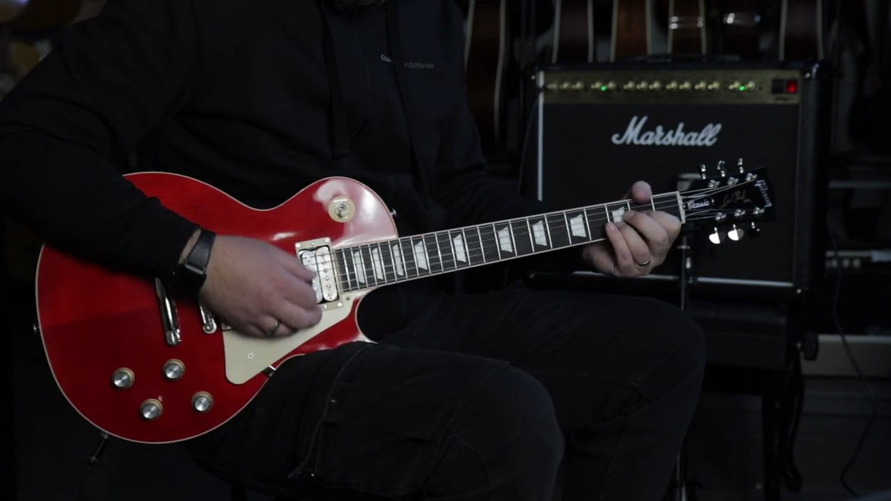 GIBSON LES PAUL CLASSIC TRANSLUCENT CHERRY - Demo