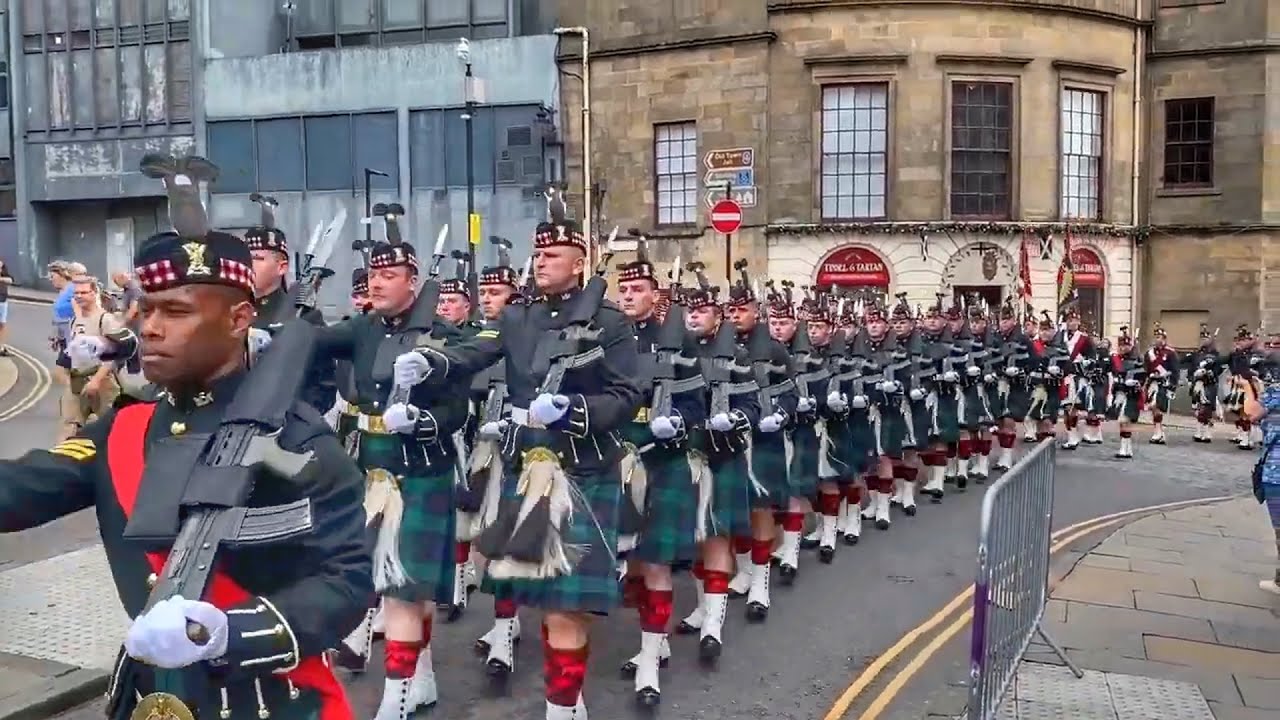 Scottish Military March different from Chinese or American