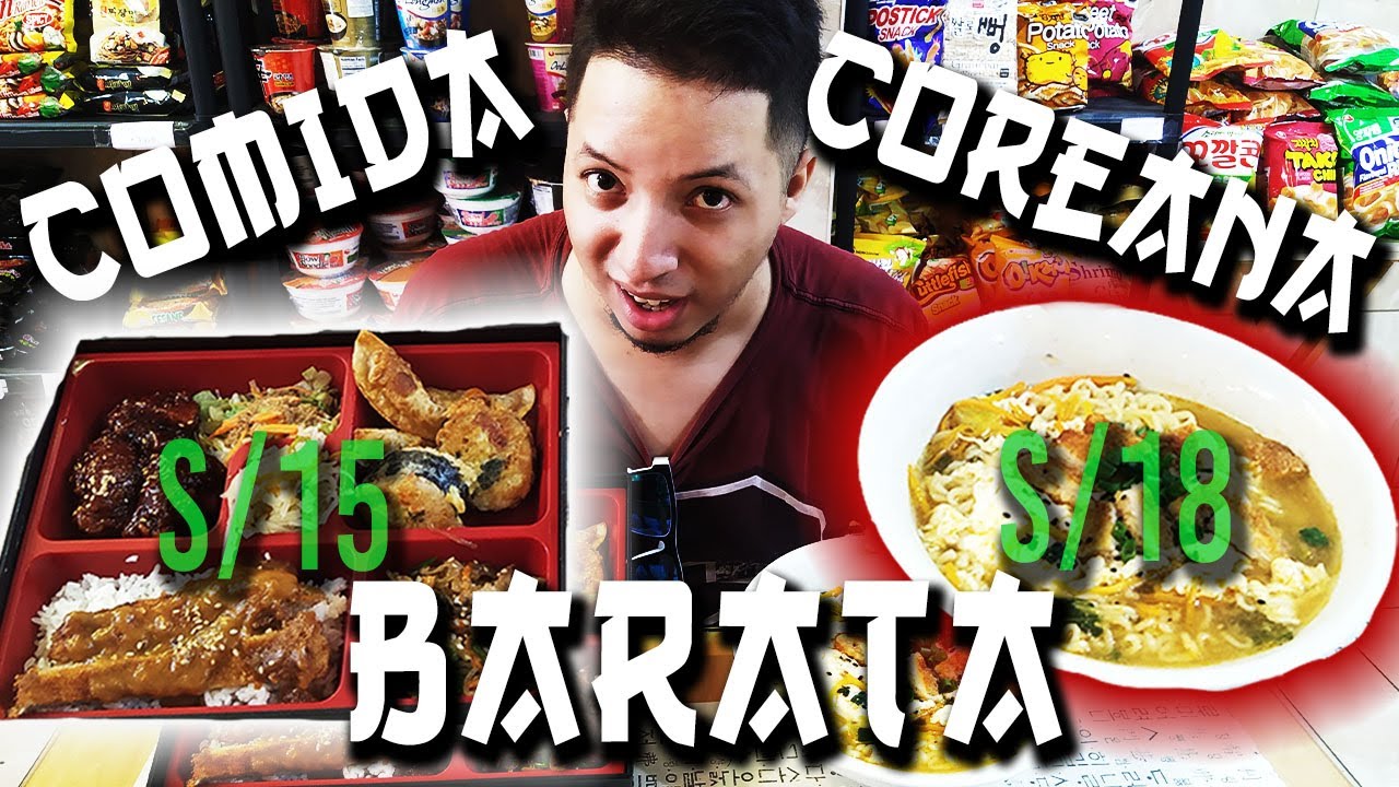 COMIDA COREANA BARATA BBB - ❌🥑1k