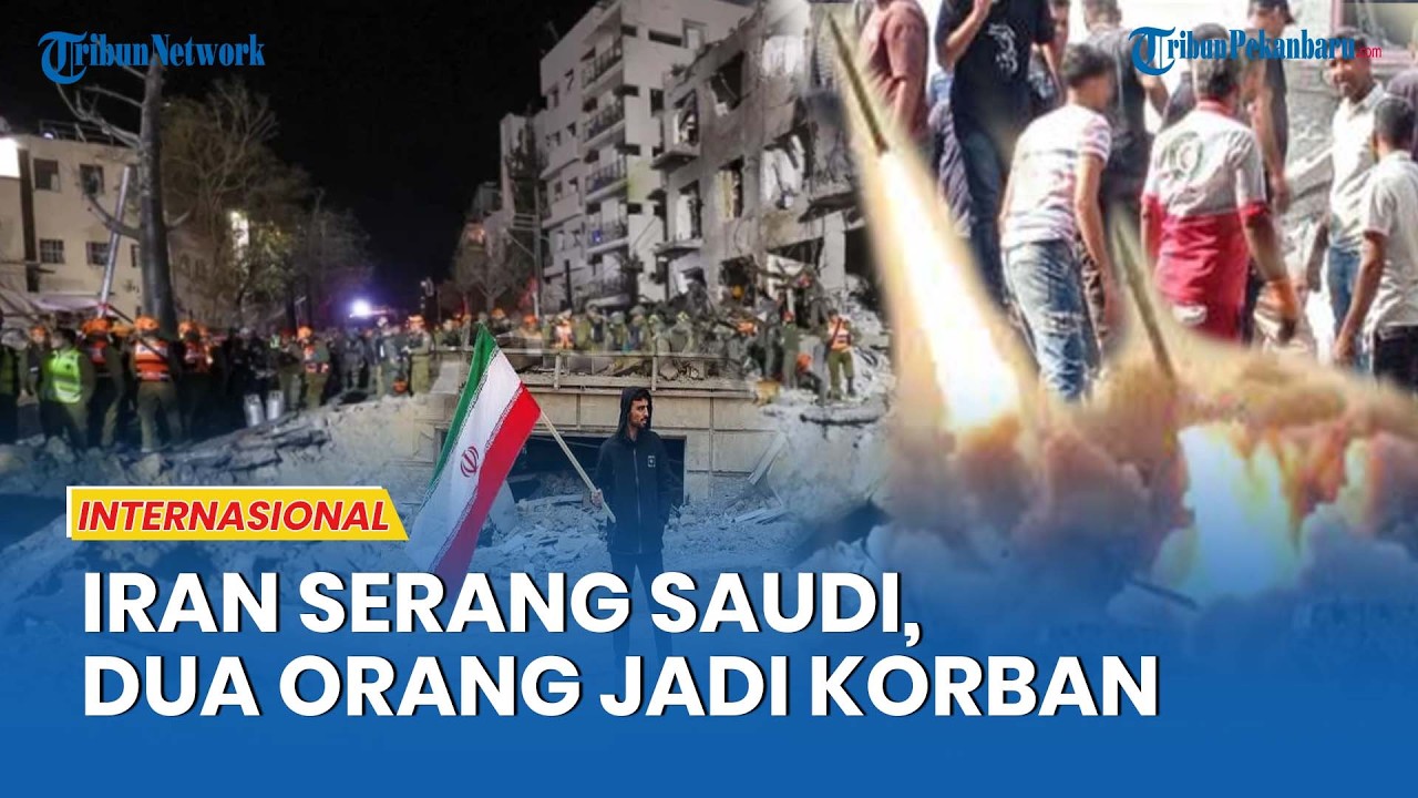 Proyektil Rudal Iran Jatuh saat Menyerang Arab Saudi, Dua Orang Jadi Korban, Belasan Luka-luka