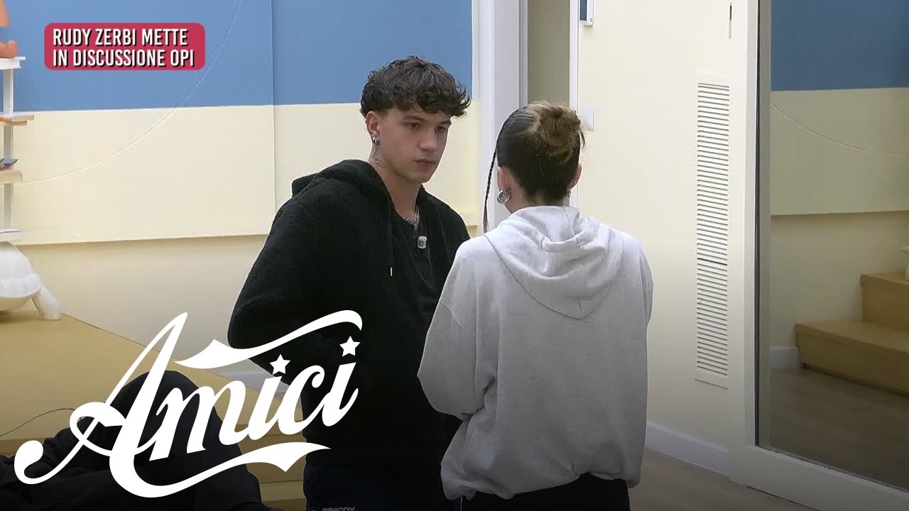 Amici 25 - La reazione di Opi ai commenti di Michelle