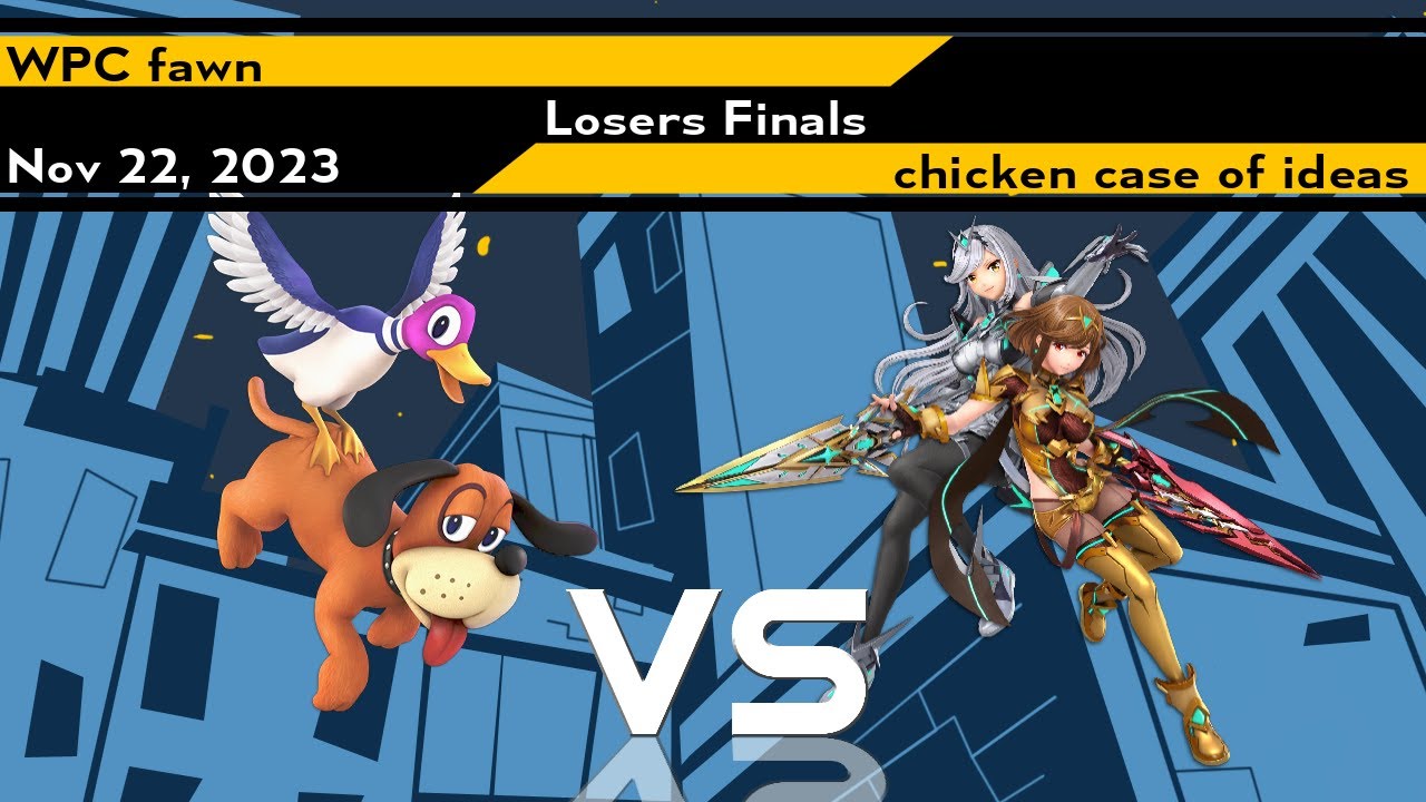 Xeno319 Losers Finals - fawn (Duck Hunt) vs Burst (Pyra & Mythra) - SSBU Ultimate Tournament
