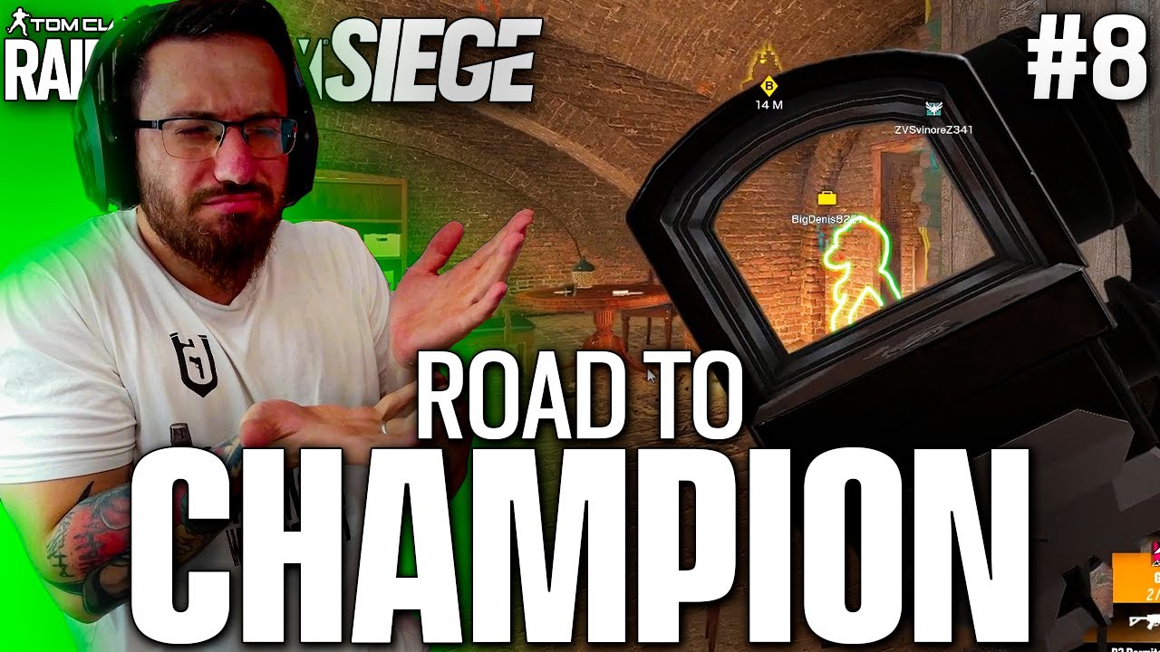 RAINBOW ESTÁ PLAGADO de CHEATERS 🙄 | ROAD to CHAMPION #8 | RAINBOW SIX SIEGE