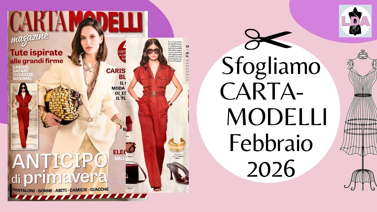 Sfogliamo Cartamodelli Febbraio 2026
