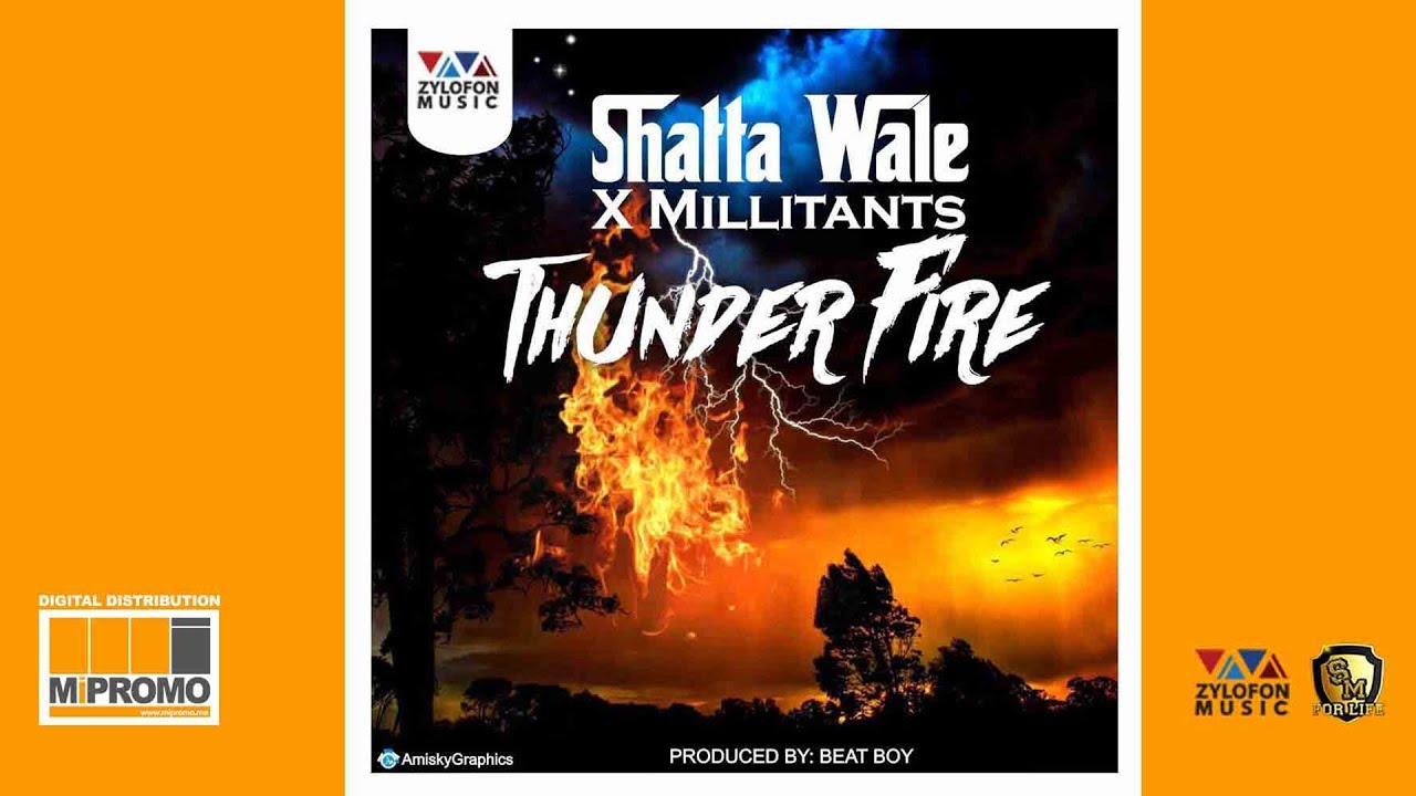 Shatta Wale - Thunder Fire ft. SM Militants (Audio Slide)