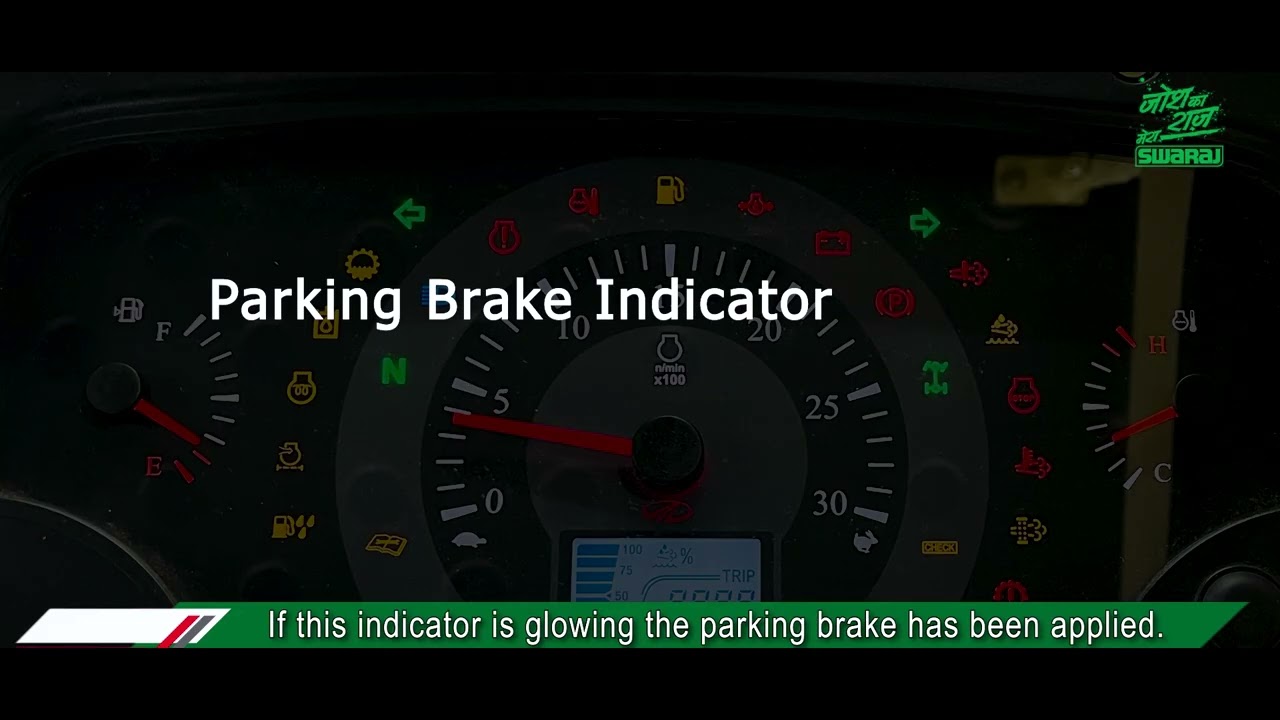 DIY Guide: Understanding Instrument Cluster Lamps | Swaraj 8200 Harvester