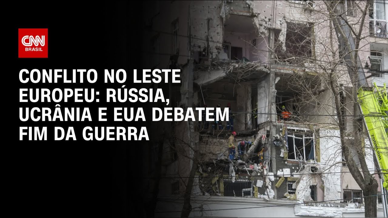Rússia e EUA debatem fim da guerra na Ucrânia | LIVE CNN