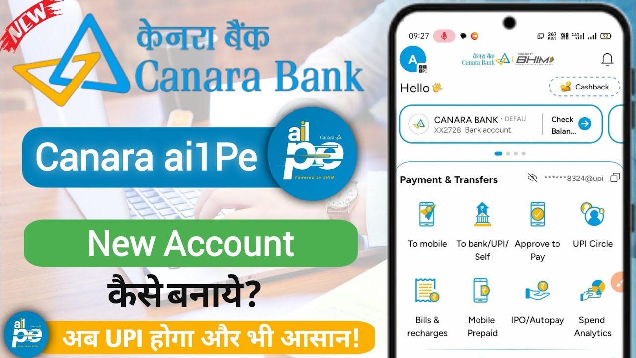 Canara ai1Pe Account kaise banaye / How to activate Canara ai1 app / Canara ai1Pe app kaise use kare