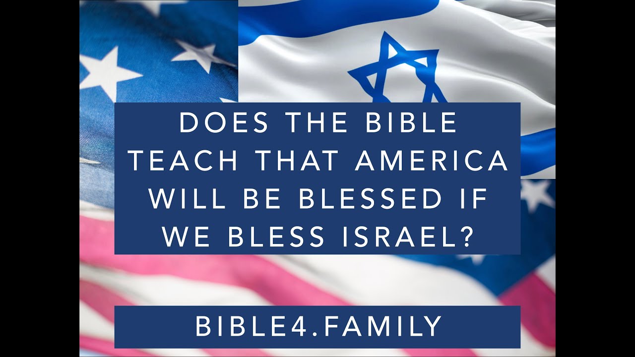 Does God bless those who bless Israel?