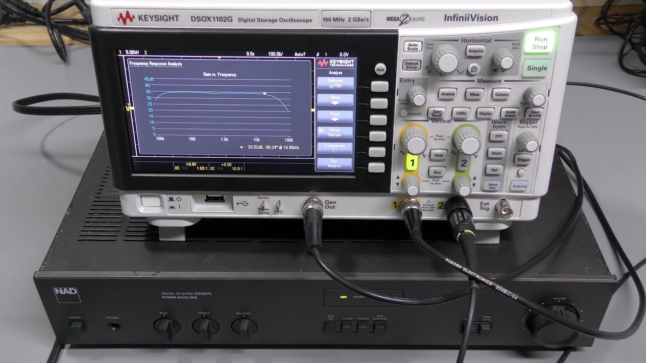 #87 - NAD 3225PE frequency response measurements