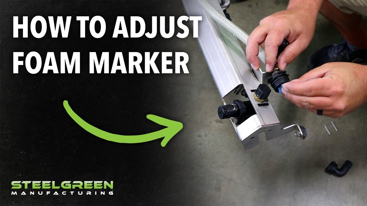 How to Properly Adjust the 2.5-Gallon Foam Marker Attachment