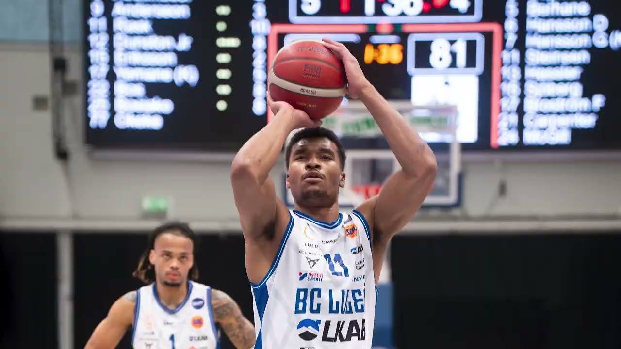 Robert Carpenter 23 poäng vs. Umeå Basket