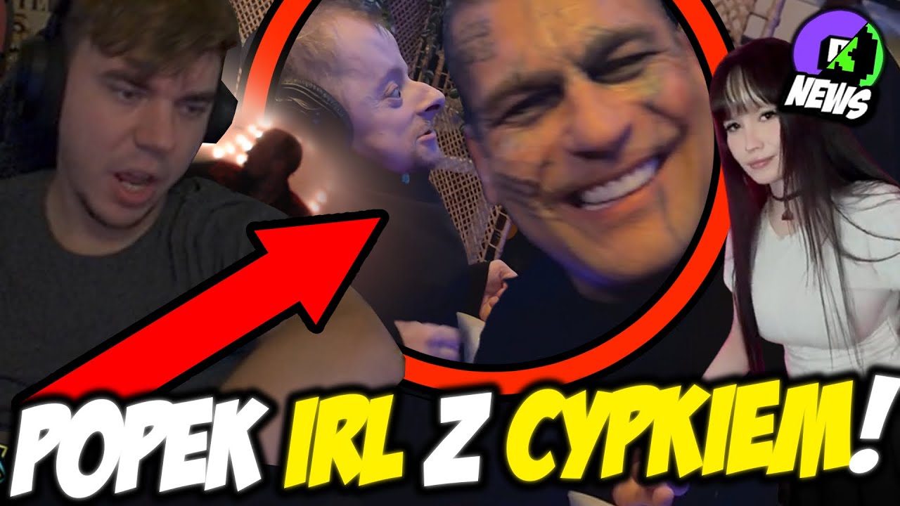 POPEK IRL Z CYPKIEM!  BRUCE WYJAŚNIA DRAME! HOT-DOG CHALLENGE! SUCHAR! SZKLANA WIADOMOŚCI TTV