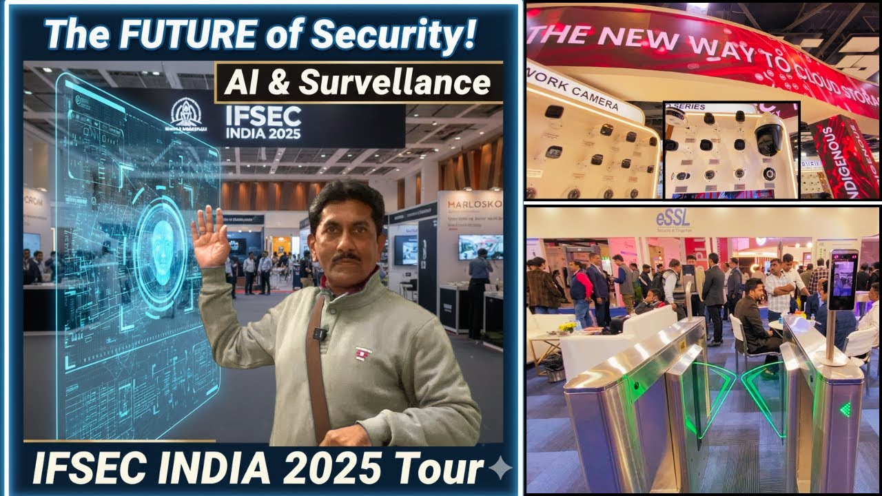 CCTV & Security Expo Delhi | IFSEC India 2025 Bharat Mandapam (AI & Surveillance) | IFSEC Delhi |