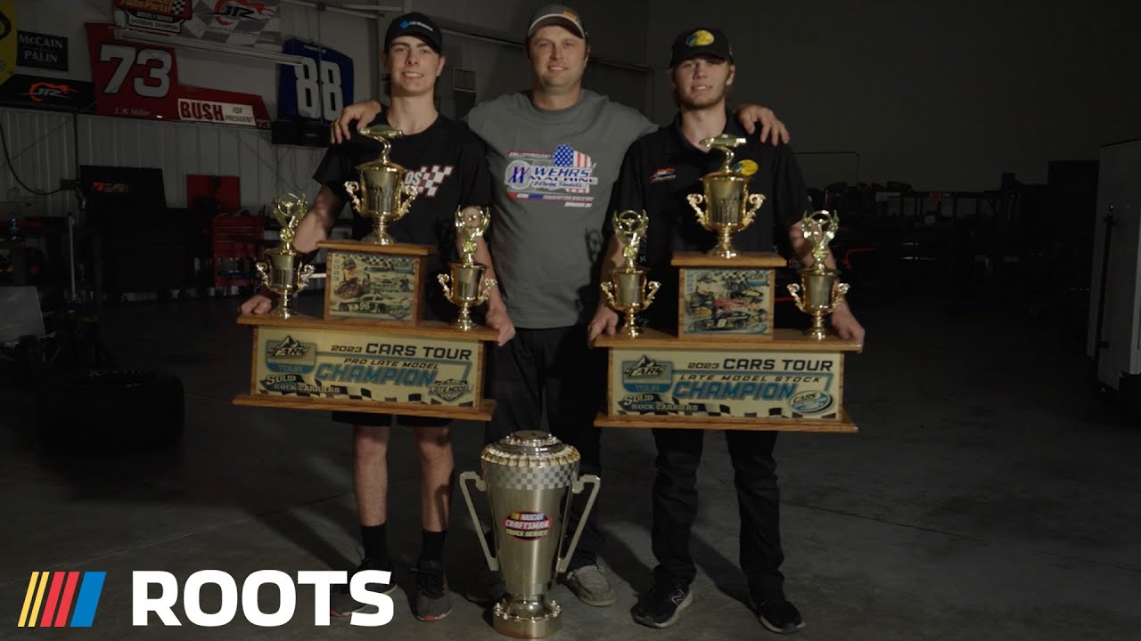 Father and sons: A conversation between Travis Kvapil & CARS Tour champions Carson and Caden Kvapil