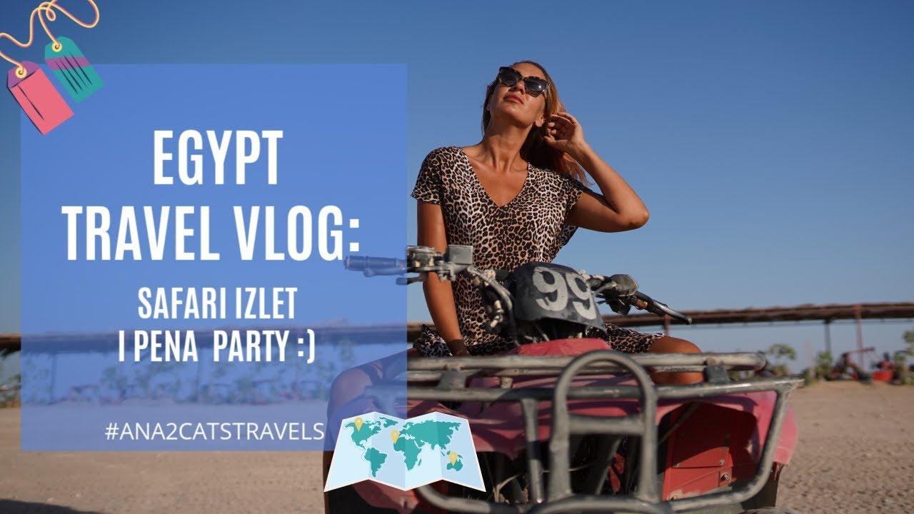 Egypt travel: Safari i pena party
