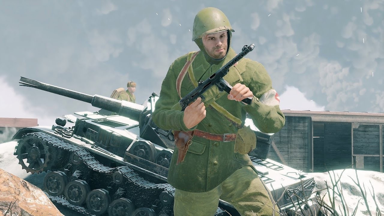 Вновь в бой идут бойцы РККА! Играем в Enlisted