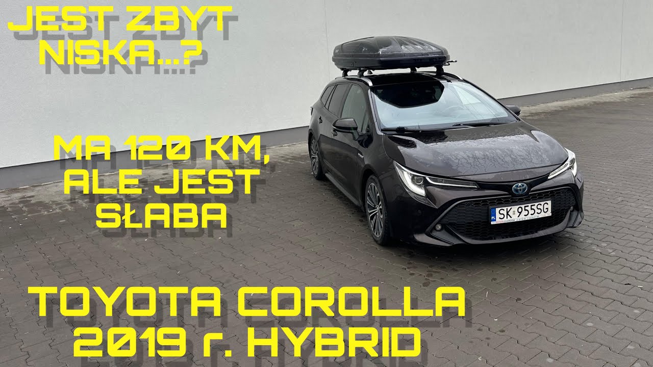 TOYOTA COROLLA 2019R, HYBRID 1.8 KOMBI. 200 TYS. PRZEBIEGU I DALEJ NIC...