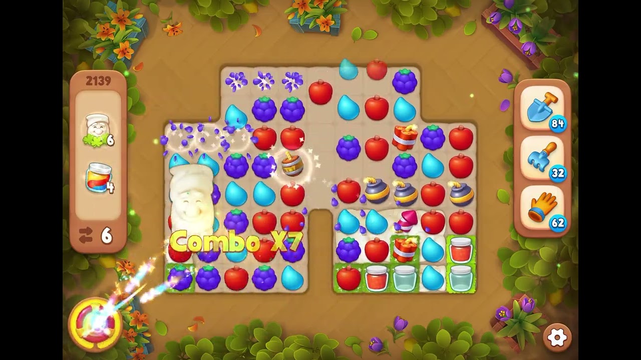Gardenscapes Level 2139