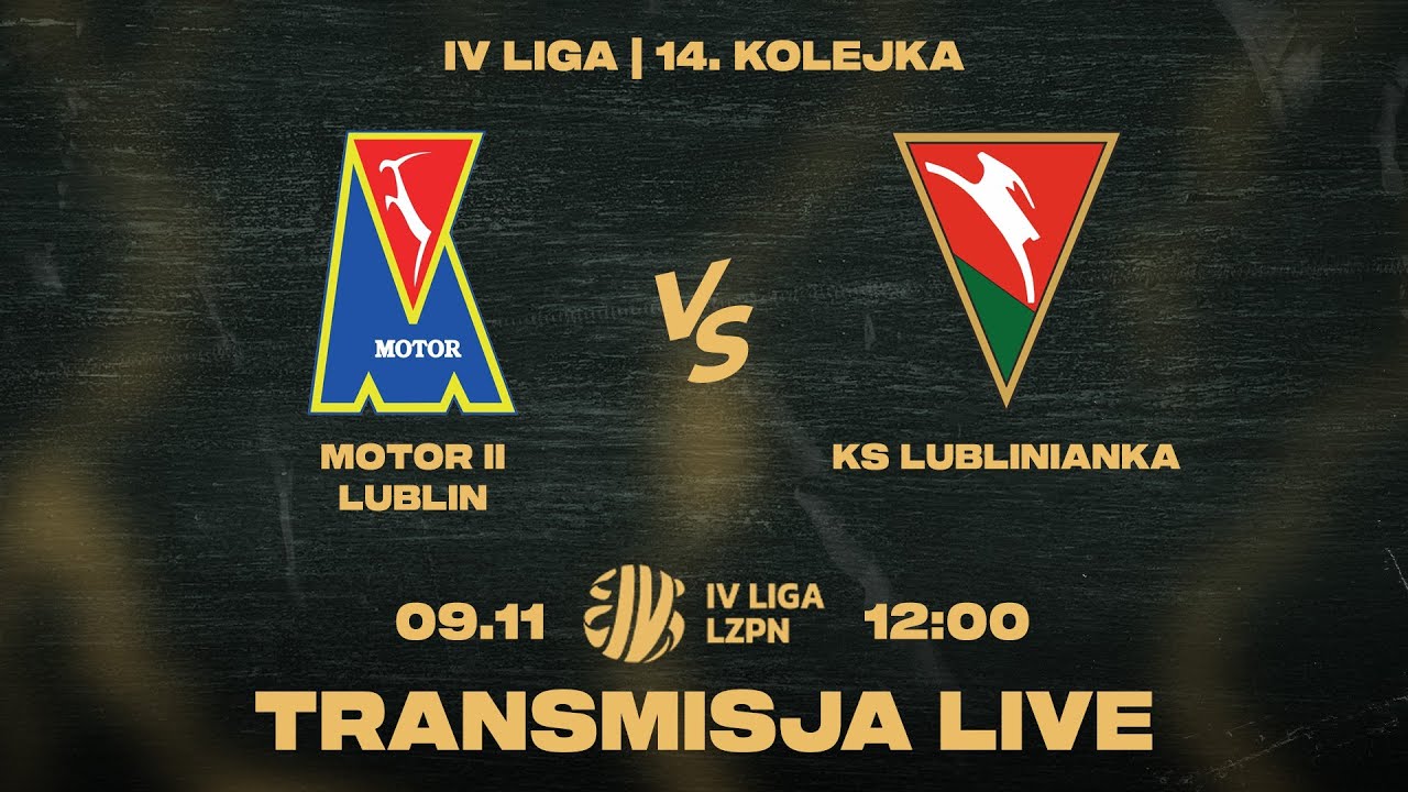 Zapis transmisji: Motor II Lublin - KS Lublinianka 2:1 #4liga | Sezon 2025/26