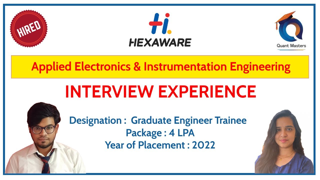 Hexaware interview Experience -2022| Designation: Graduate Engineer Trainee
