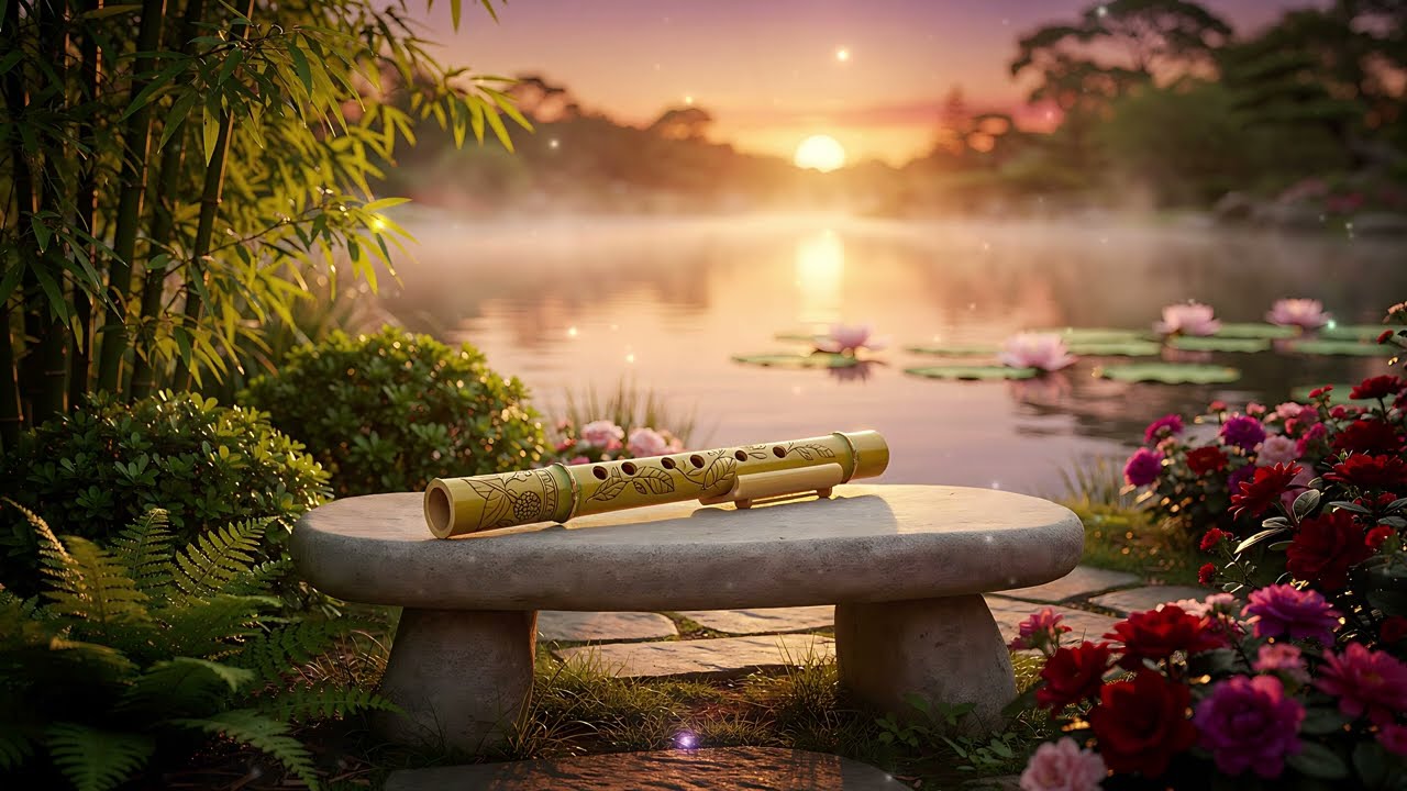 Calm Asian Bamboo Flute Music 🌿 Healing Relaxation for Sleep & Meditation