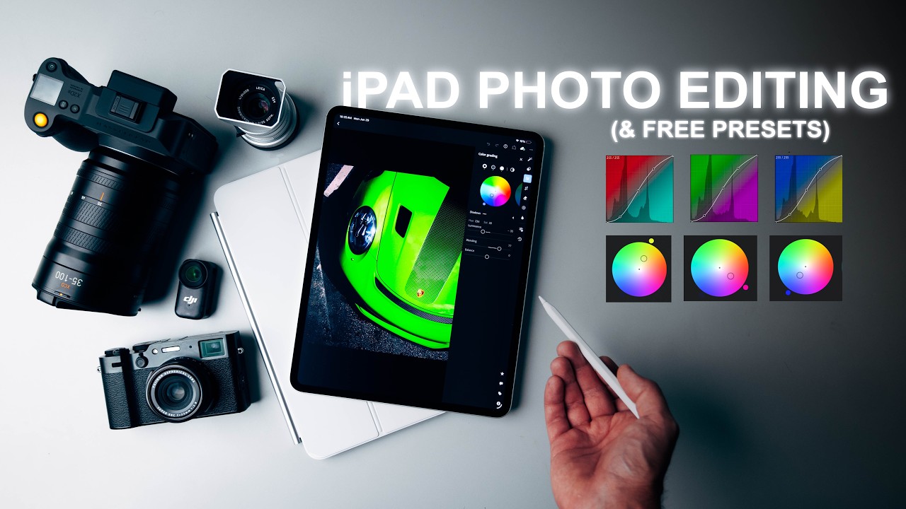 Как я редактирую фото на M5 iPad Pro (полный рабочий процесс в Lightroom и бесплатные пресеты)