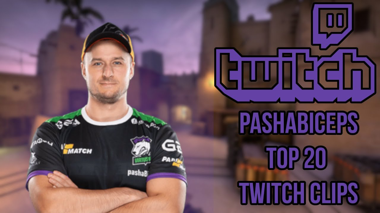 Pashabiceps Top 20 Twitch Clips (CS:GO)