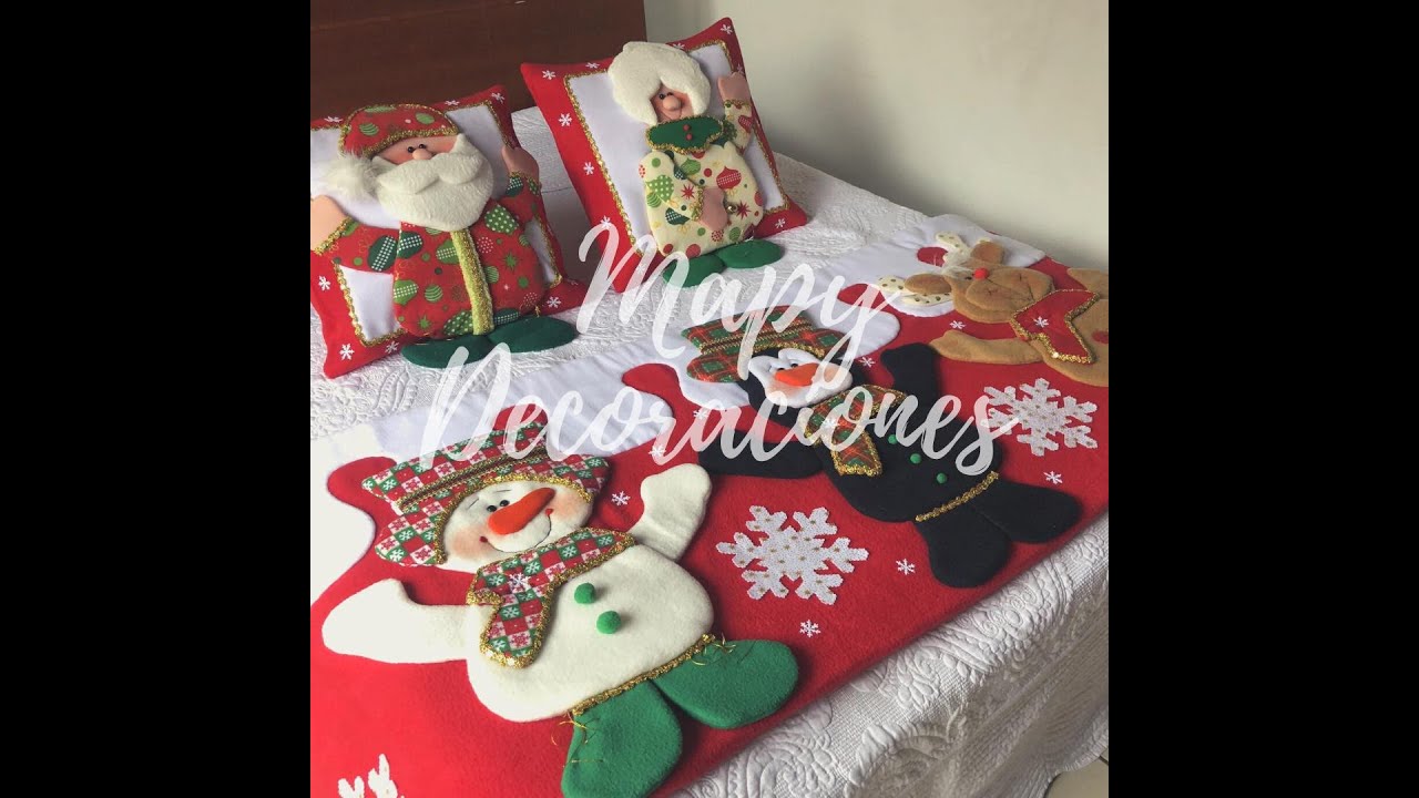 Pie de cama navideño  | Mapy Decoraciones