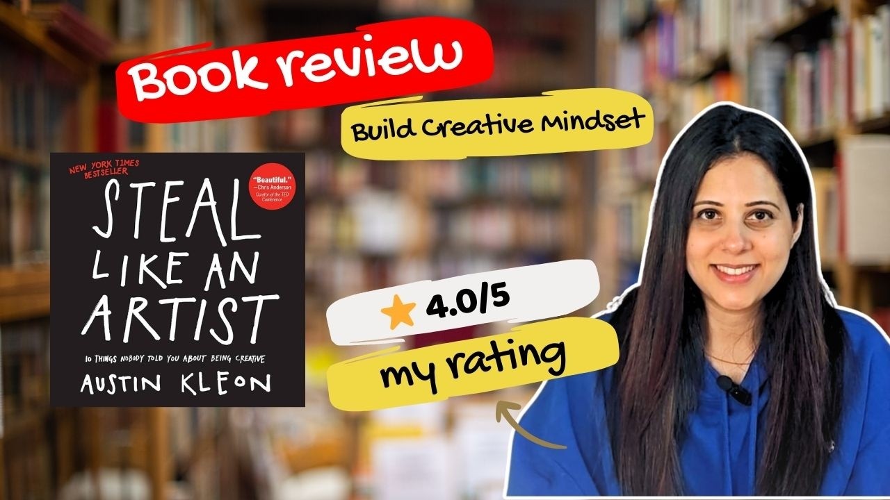 Steal Like an Artist by Austin Kleon - Book With Me