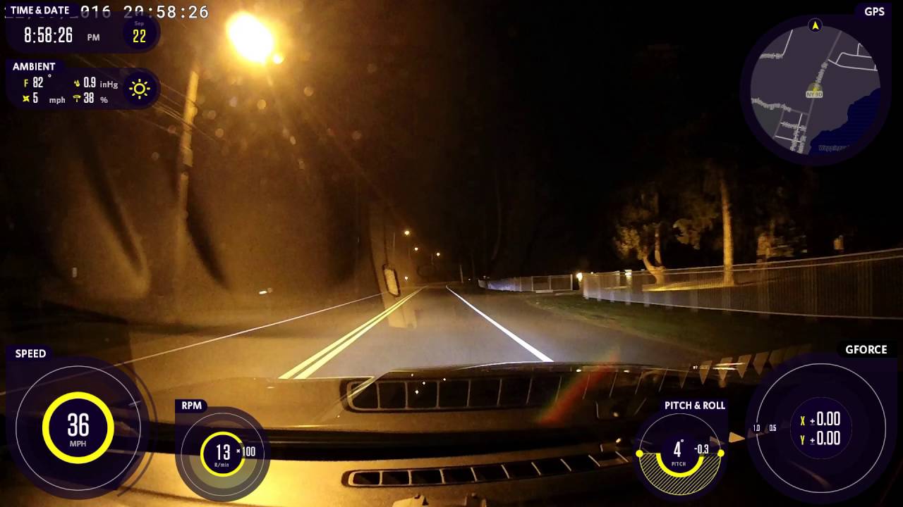 Waylens Horizon Camera - Night Quality Test