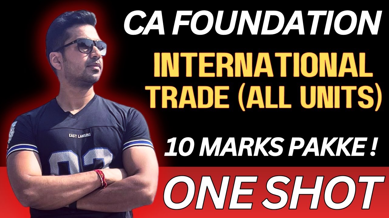 Economics - Ch 9 🔥 COMPLETE ! CA Foundation Ultra Pro Revision 🔥 June 2024 | CA Parag Gupta