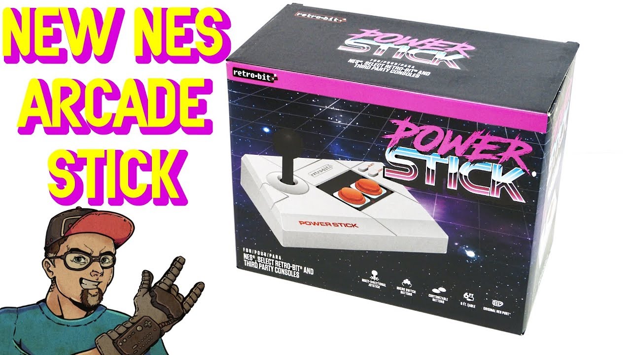 Retro-Bit Power Stick Review - New NES Arcade Controller